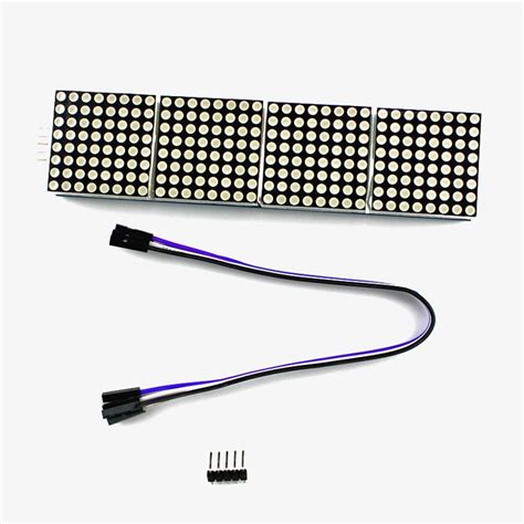 MAX7219 LED Display Module 4-in-1 Dot Matrix – QuartzComponents