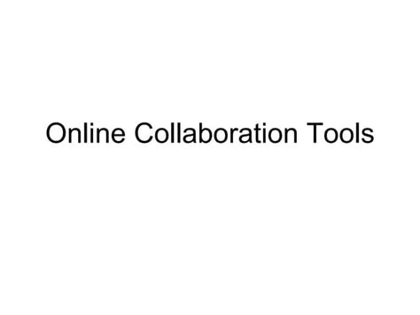 Image result for Web 2.0 Collaboration Tools