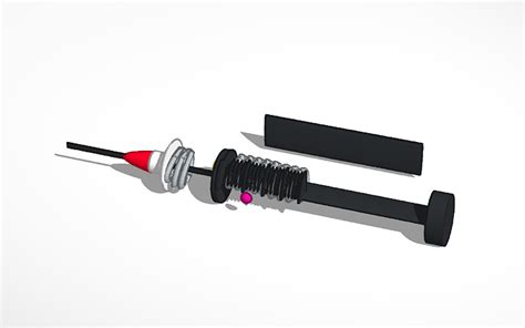 3D design Self-Retract Safety Syringe | Tinkercad
