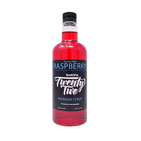 Barista 22 Sugar-Free Raspberry Syrup | Dillanos Coffee Roasters