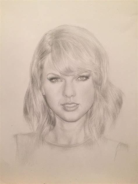 Taylor Swift Pencil Sketch: A Guide to Capturing Her Beauty in Art