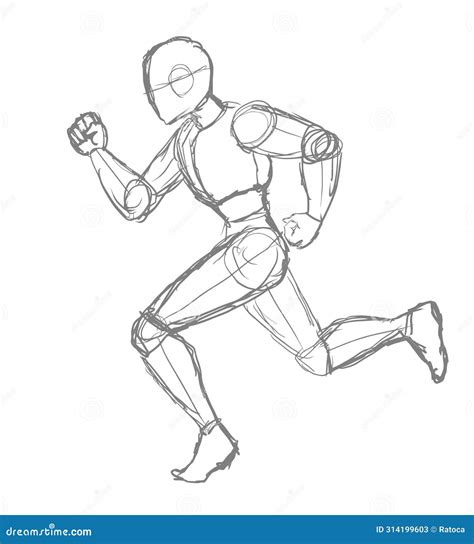Running Sketch 的图像结果