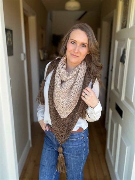 Image result for Tutorial Crochet Triangle Shawl