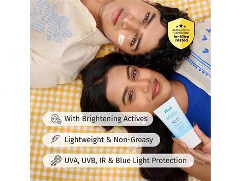 Buy Vilvah Store Skin Finish Brightening Sunscreen SPF 50+ PA ...
