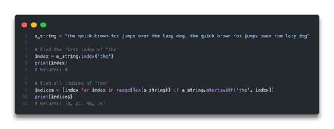 Image result for Python String Index Function