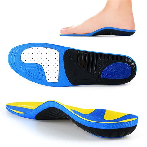 DACAT Orthotic Inserts Arch Support Shoe Insoles for Flat Feet, Plantar ...