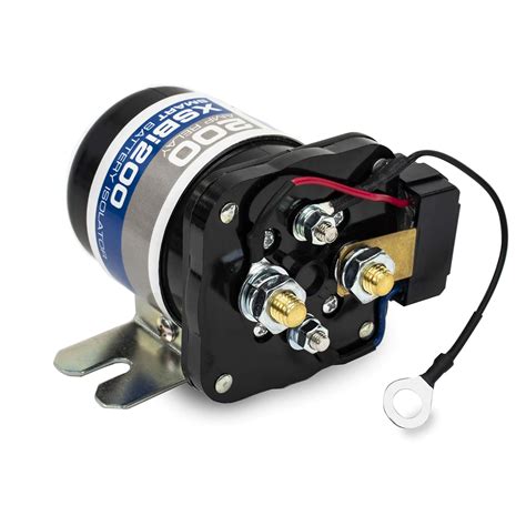 NVX Microprocessor-Controlled 200 Amp, Dual Sensing Smart Relay Battery ...