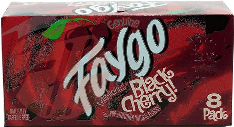 Faygo Black Cherry Flavored Soda Pop - 8-Pack India | Ubuy