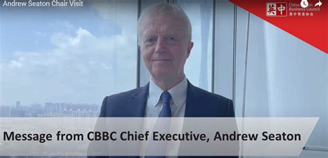 A message from CBBC's Chief Executive, Andrew Seaton on the Chair's ...