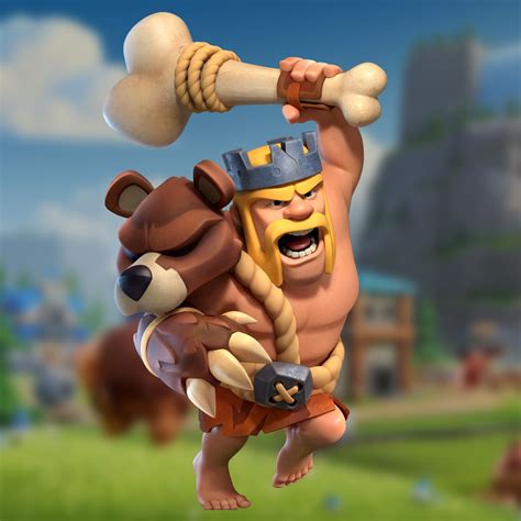 Clash Of Clans Barbarian King Wallpaper