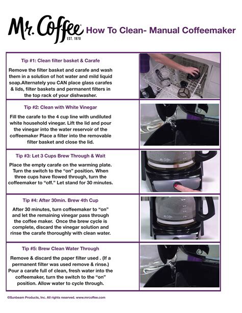 How to Clean Your Mr.Coffee Coffee Maker | Iced coffee maker, Coffee ...