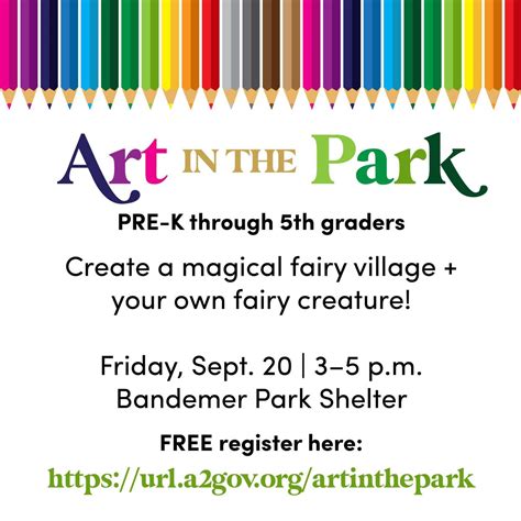 Art in the Park: Fairy Village, bandemer park, Ann Arbor, 20 September ...