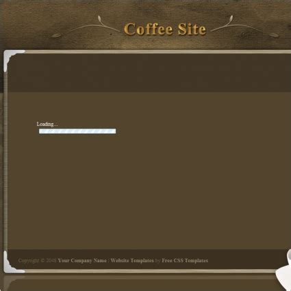 Image result for Coffee HTML Front Page