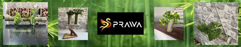 Amazon.in: SPRAWA: Bamboo Planter Pots
