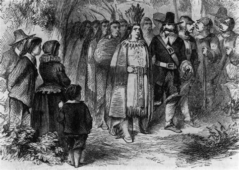 Pilgrims Wampanoag Relationship History