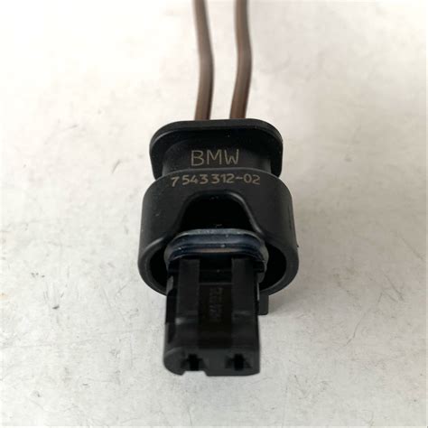 BMW 7543312-02 (BMW 7615487-03) роз’єм 2 pin 1.2 mm оригінал нове ...