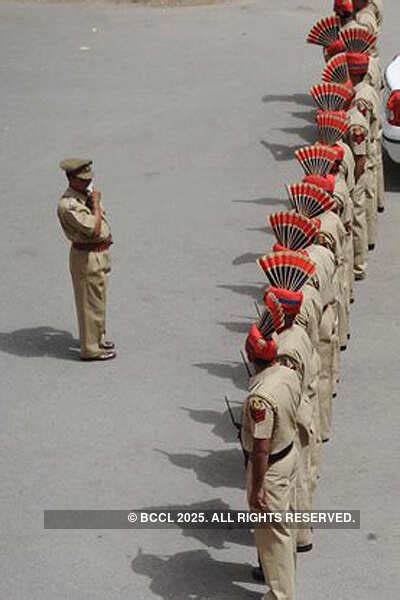 BK Gupta during the Disaster management training for Delhi Police, at ...