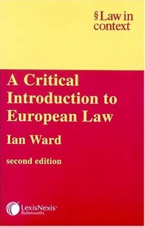 Buy A Critical Introduction To European Law Book Online at Low Prices ...