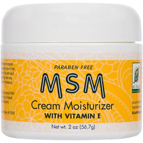 Buy At Last Naturals MSM Cream, Face Lotion to Reduce Fine Lines and ...
