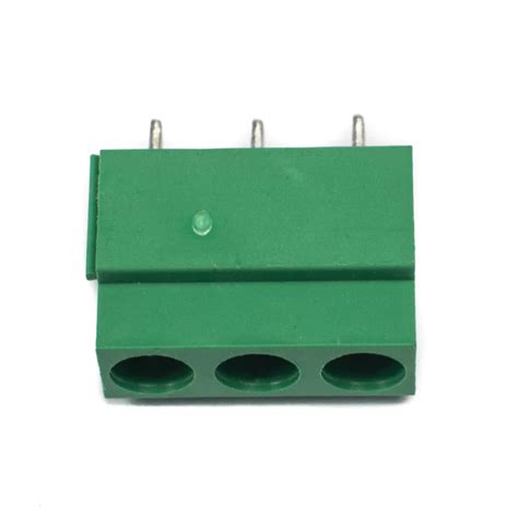 Buy 3 Pin Screw Type PCB Terminal Block - 5mm Pitch From ArrowTechCart ...