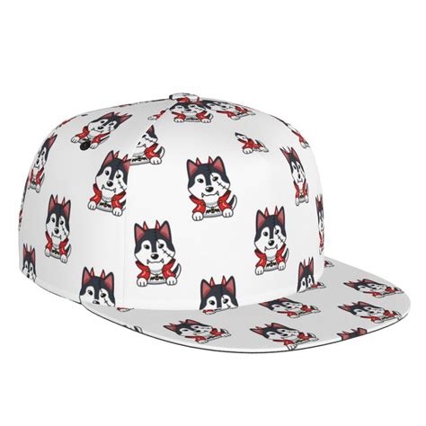 Baseball Cap - Cute Vampire Husky Dog Funny Hats for Men/Women Low ...