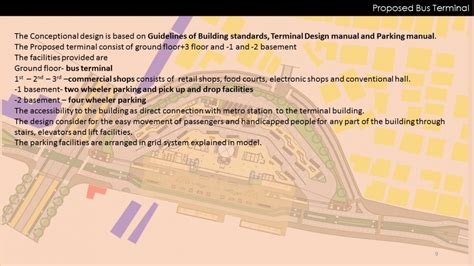 Design of AMTS Bus Terminal | CEPT - Portfolio