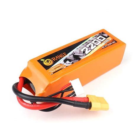 14.8 V 2200mAh 40C/80C Orange Lipo Battery Online | Buy Orange 2200mah ...