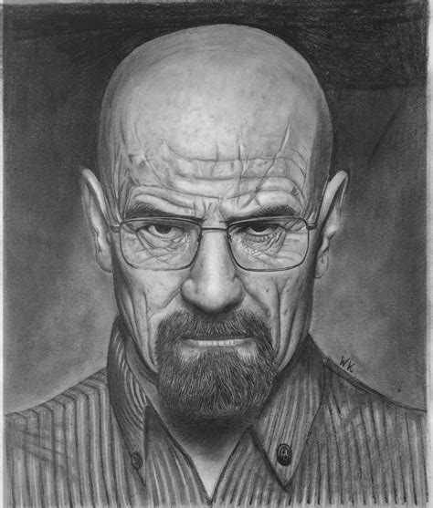 Walter White - Breaking Bad Heisenberg Drawing by ArKaNGL300 on DeviantArt