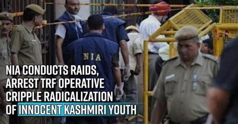 NIA raids 11 places in Kashmir; one held for providing logistics to ...