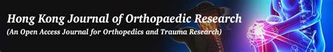 Orthopedic Journal : Hong Kong Journal of Orthopaedic Research
