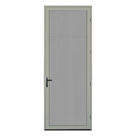 TITAN Ultimate Meshtec 36-in x 96-in Almond Aluminum Right-hand ...