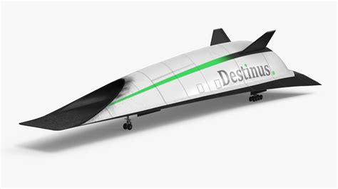 Destinus S Hypersonic Passenger Plane Used 3D | 3D Molier International
