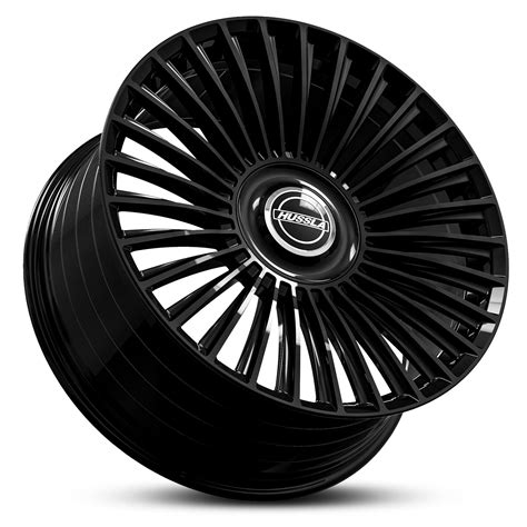 ford ranger raptor hussla dubai gloss black wheel #19532