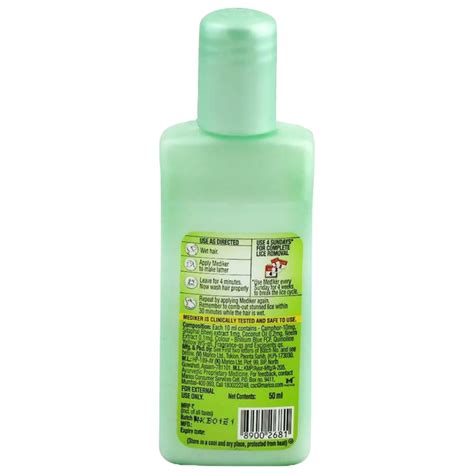 Mediker Anti-Lice Treatment Shampoo - 50 ml (Pack Of 2) – KartWalk