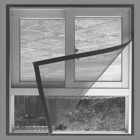 Jatin Enterprises Window Net Insect Mesh with Velcro Tape 5/7ft(150 ...