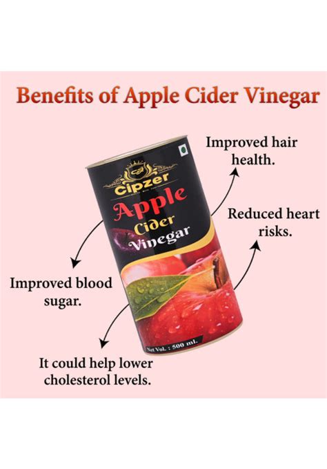 Apple Cider Vinegar (500 ml) | Cipzer Herbal Medicines | Islamic Shop
