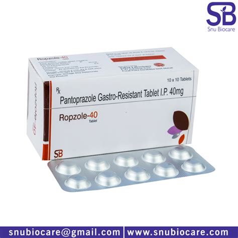 Ropzole-40 Tablets SNU BIOCARE