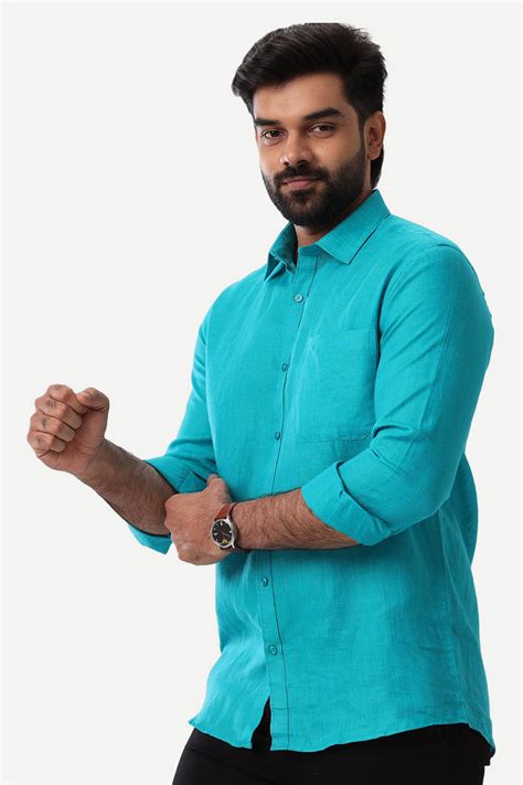 Buy Pure Linen Shirts For Men | Linen Shirts – Uathayam