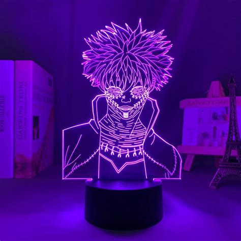 Buy HSYPS-Anime Led Night Light My Hero Academia Dabi Fanart for Room ...