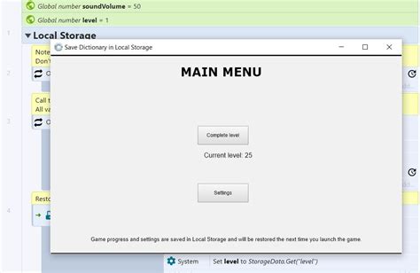 Local Storage in Game 的图像结果