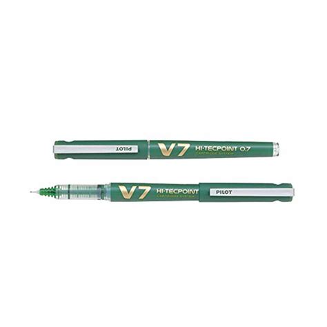 Pilot V7 Pen Green Ink Liquid Ink Pack Of 2 Buy Online