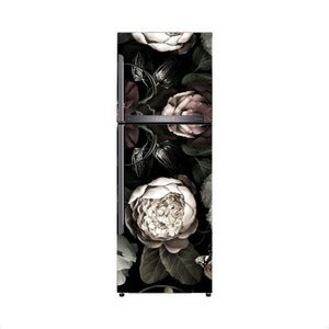 Burhani Decor 61 cm Decor Studio abstract flower design fridge ...