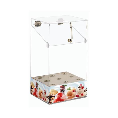Vitrina barquillos 25x25x45 alto | Accesorios Jovian