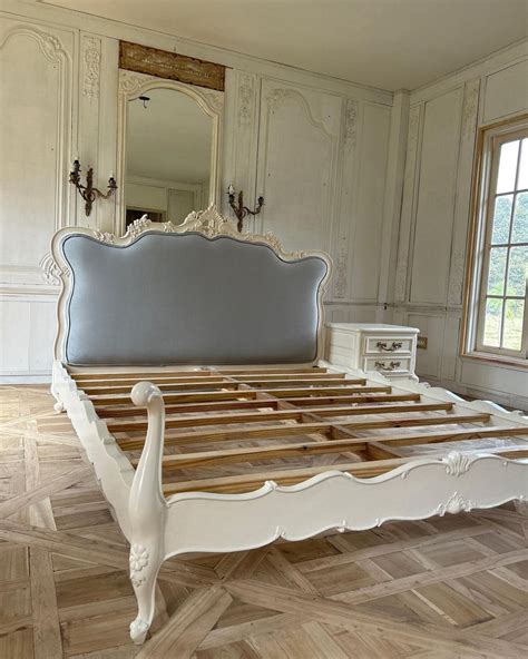 Carved Louis XV bed – Parrot & Lily