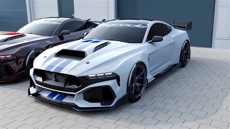 Ford Mustang GT 2024 Custom Body Kit by Hycade Buy with delivery ...
