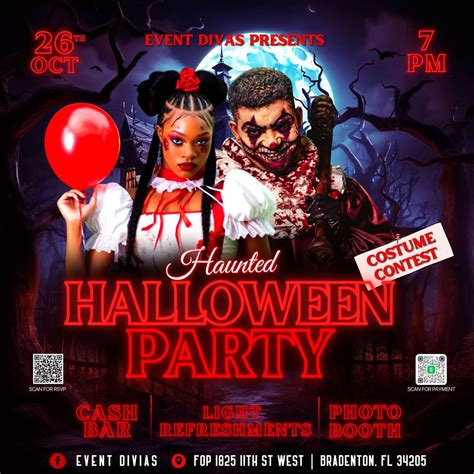 A HAUNTED HALLOWEEN PARTY , 1825 11th Street west Bradenton, FL 34205 ...