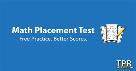 Image result for Math Placement Test Sample