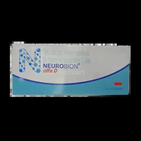 NEUROBION ALFA D TABLET 10'S Price, Uses, Side Effects & Substitutes ...
