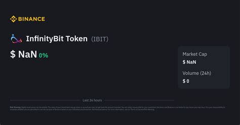 InfinityBit Token Price | IBIT to USD Converter, Chart and News