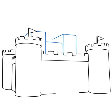 Image result for Pencil Drawing Castle Tutorial